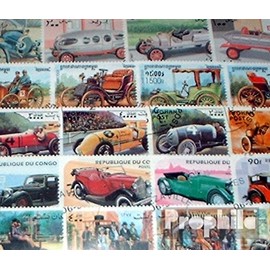 Motifs 200 Different Car and Motor Vehicles Stamps (Stamps for Collectors) Road Traffic