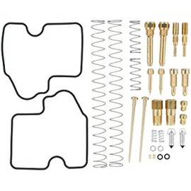 MOTOKU Pack of 2 Carburetor Rebuild Carb Repair Kit for Kawasaki Brute Force 650 KVF650 KVF650D KVF650E 4x4, Prairie 650 KVF650A KVF650B, Prairie 700 KVF700A KVF700B KVF700D 4x4 ATV