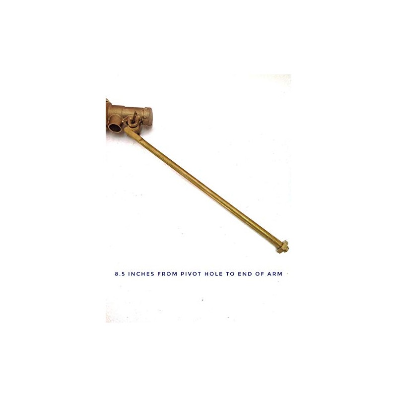 1/2" High Pressure Float Valve with 8 1/2" Arm
