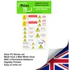Solar PV System Installation Warning Label Set - A4 Sheet
