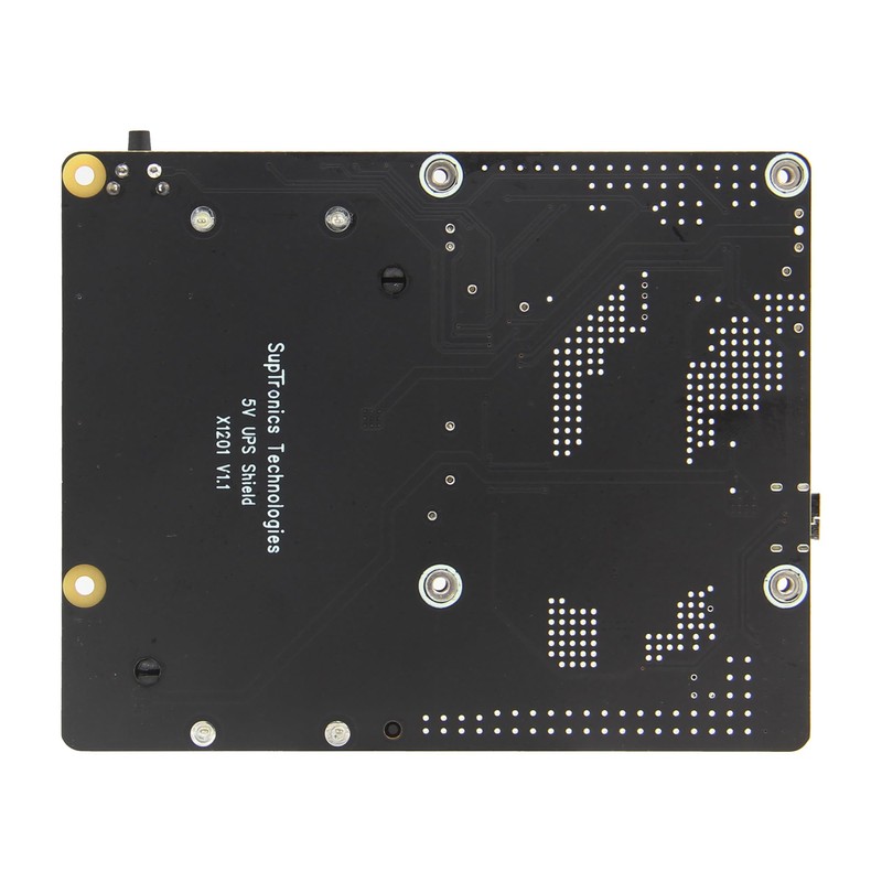 Geekworm X1201 Ultra-thin 18650 UPS Shield for Raspberry Pi 5,