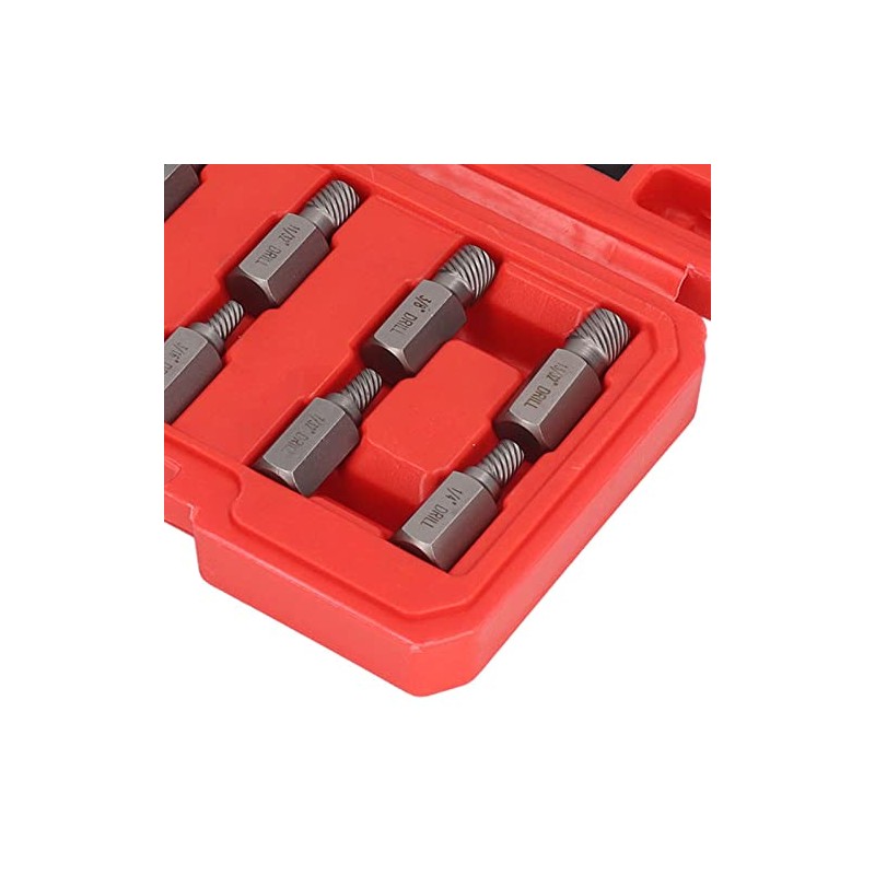 10 Piece Screw Extractor Set, Hex Multi Spline Easy Out