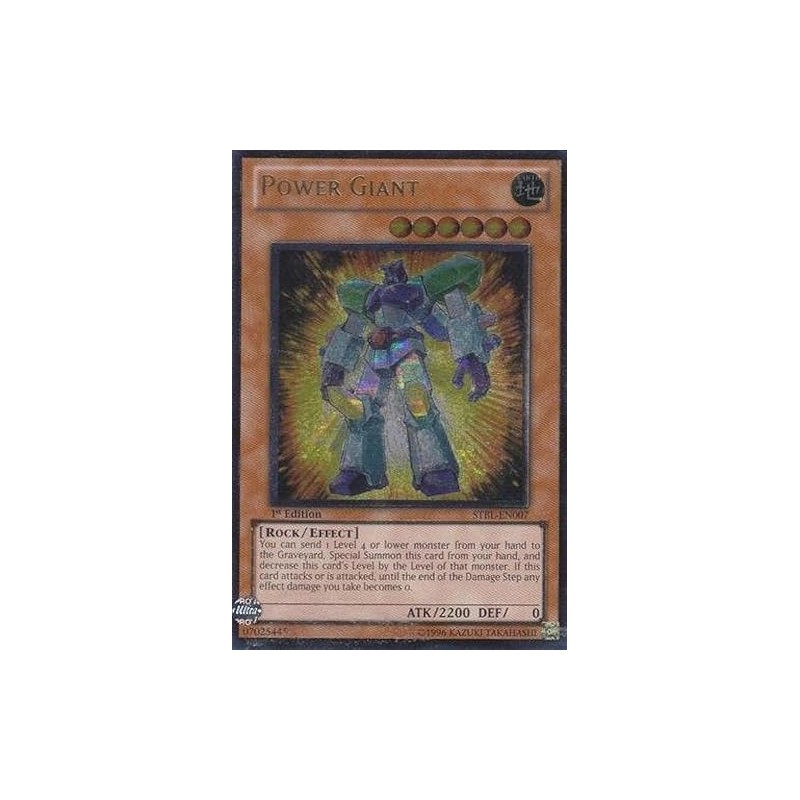 Yu-Gi-Oh! - Power Giant (STBL-EN007) - Starstrike Blast - 1st
