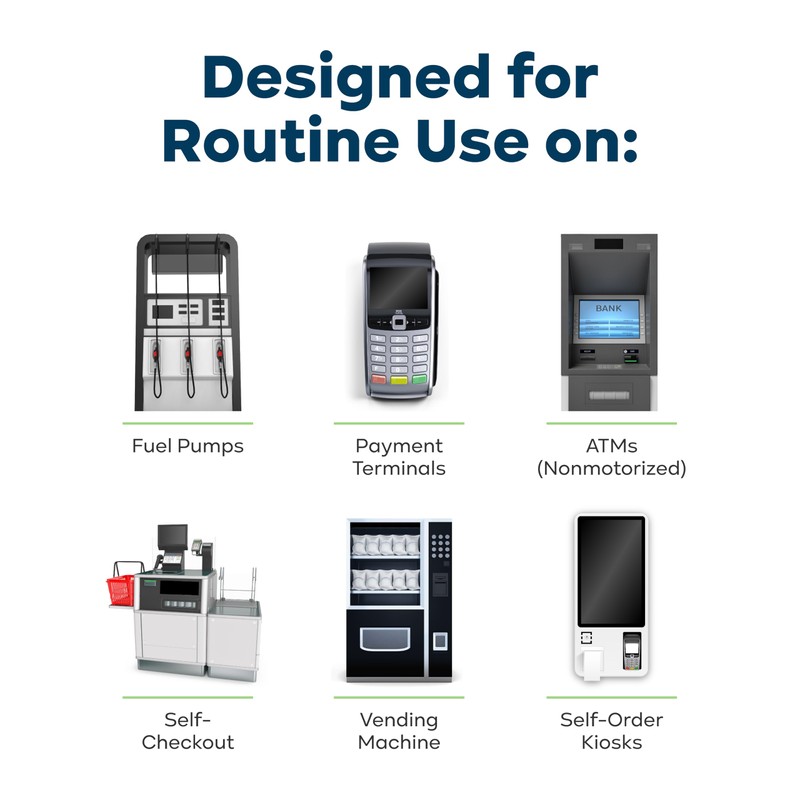 KICTeam - Waffletechnology® Cleaning Cards for Card Reader Payment Machines