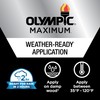 Olympic Maximum 1 gal. Canyon Brown Transparent Exterior Stain and