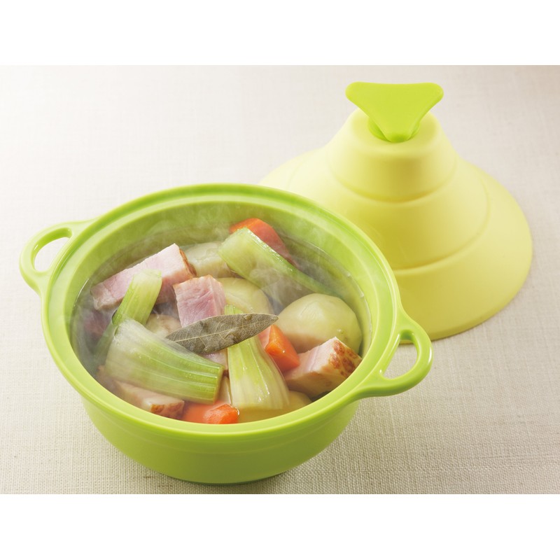 川崎(Kawasaki) シリコーンマルチスチーマーレンジde3役 グリーン