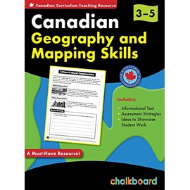 Canadian Geography & Mapping Skills Grades 3-5 by Demetra Turnbull (September 08,2009)