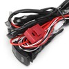 40A 12V LED Spotlights Wiring Harness 1-to-2 IP67 Waterproof for