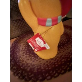 Holiday Time CHRISTMAS 11 IN. BLOW MOLD TABLETOP GINGERBREAD MAN, NEW. LIGHTS UP.