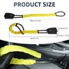 Universal Steering WheelLock,Universal Fit Most Vehicles with Seat Belt Buckles