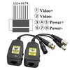 AAOTOKK Passive Video RJ45 to BNC Transceiver Transmitter HD CVI/TVI/AHD/CVBS,