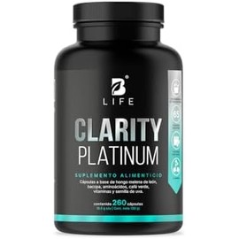 B Life Clarity Platinum Fórmula Adaptógena Premium con 260 cápsulas