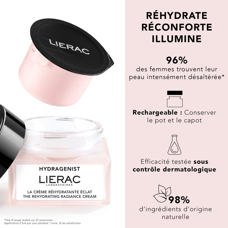 Lierac Hydragenist Moisturising Moisturising Refill for Normal to Dry Skin