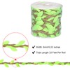 Natural Jute Twine with Green Leaf Ribbon – 33ft Decorative