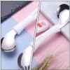 STOBOK 1 Set Toddler Practicing Tableware Baby Spoons Forks Utensils