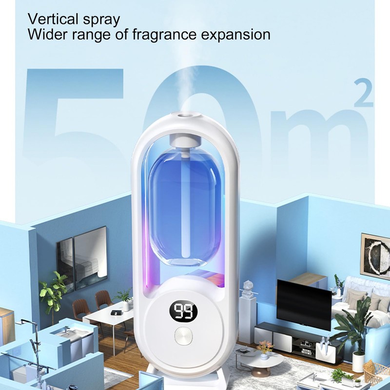 Automatic Aromatherapy Diffuser, Automatic Diffuser Sprayer Toilet Freshener Intelligent Aromatherapy