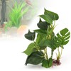 DMZK 30 cm Erba in Plastica Verde,Pianta Acquatica Artificiale Pianta