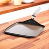 Rachael Ray Cook + Create Nonstick Stovetop Griddle/Grill Pan, Square,