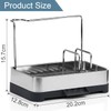 BYUNER Kitchen Sink Caddy Organiser, Sponge Holder for Kitchen Sink