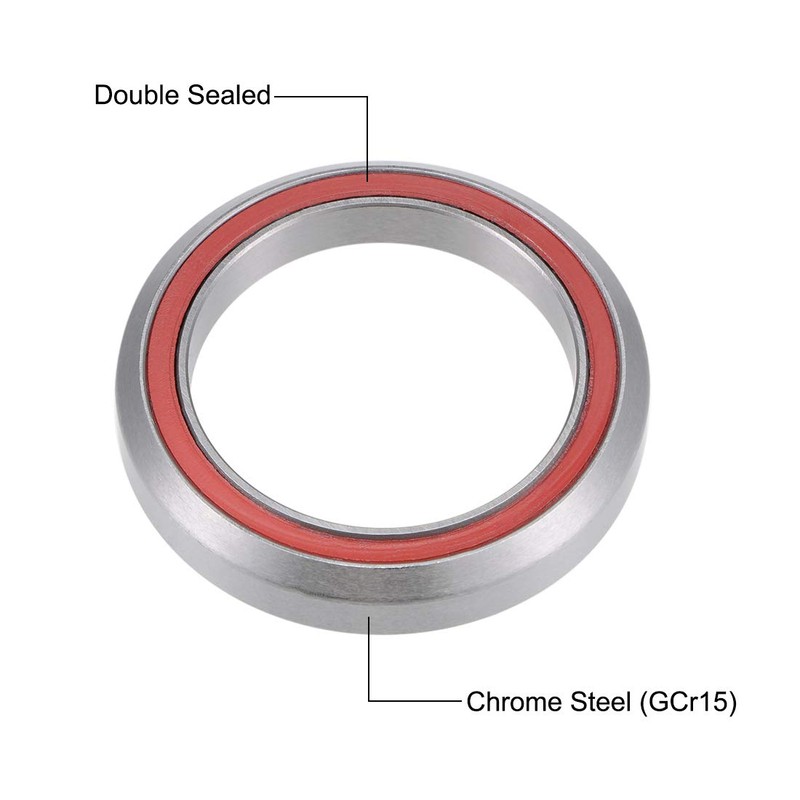 sourcing map MH-P08H7 Bicycle Headset Sealed Chrome Steel Bearings 30.15