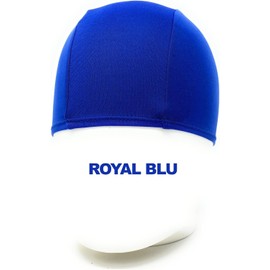 AQASKIN Professional monochrome polyester swimming caps - discount - unisex swimming cap with fascinating effect. Quantity packs of 50-100-250-500-1000 (royal blue)