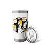 Unsupervised learning vector illustration. Machine Learning Stainless Steel Insulated Tumbler
