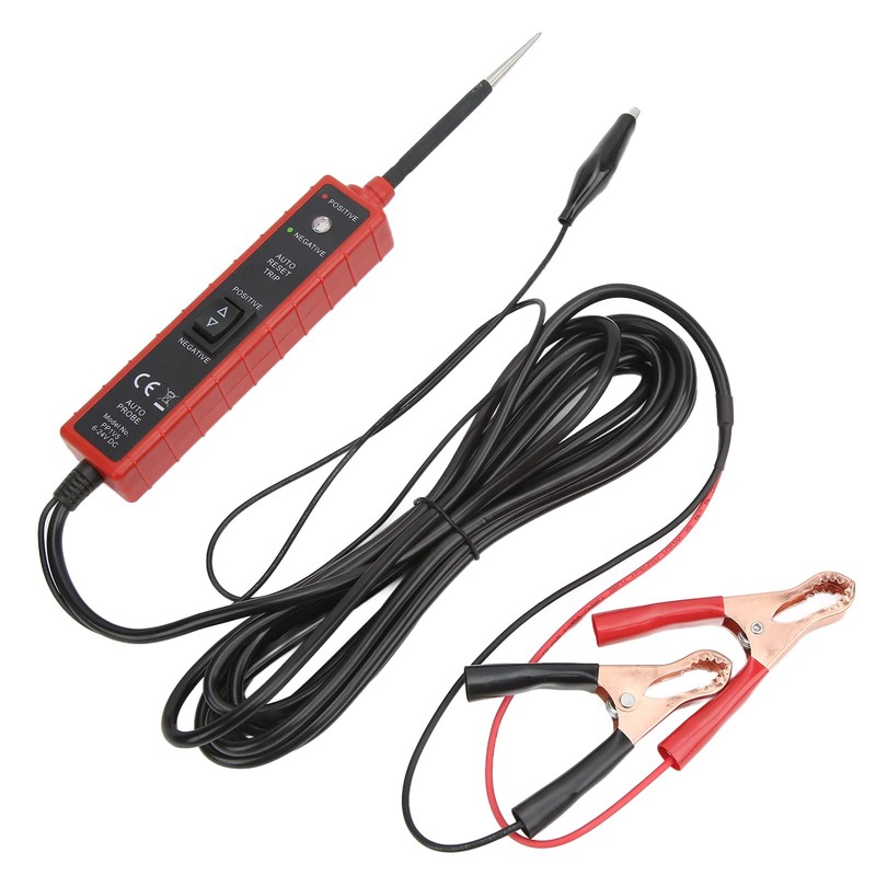 Chazcool Power Circuit Probe Tester, 6-24V DC Circuit Tester, Test