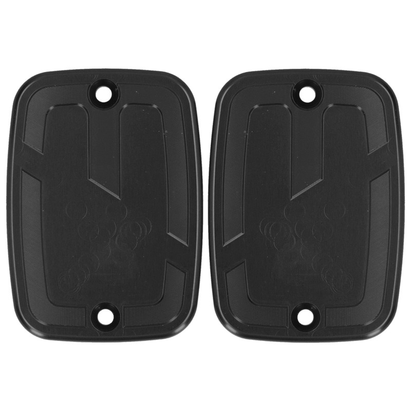 2pcs Front Brake Fluid Reservoir Cap Motorcycle Upper Fuel Tank
