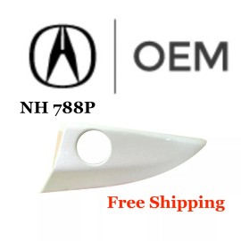 Honda Door Handle Key Lock Cover Cap Driver Side White NH788P Acura TLX 2015-2018