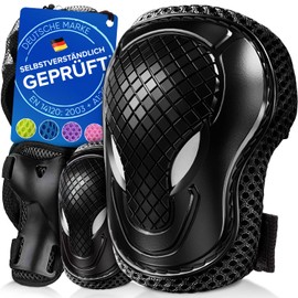 Liebkern Children's Knee Pads Set, Robust and Safe Protective Equipment for Inline Skates, Children’s Protectors, Inline Skate Pads
