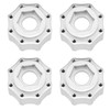 4pcs 17mm Hex Adapter Professional Aluminum Alloy Fine Machined 3.8