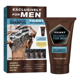 Shampoo Canas Desvanecedor Progresivo De Canas Para Hombres