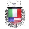 Italian American Flag Rearview Mirror Hanging Accessory – Celebrate Italy