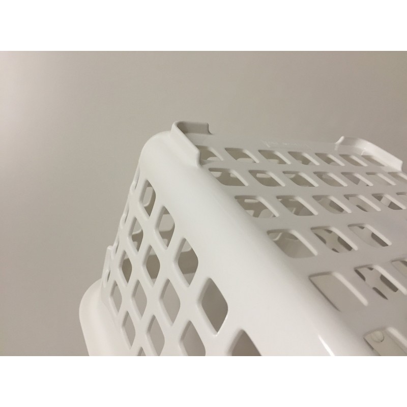 Richell Handy Basket "Simple Ism" White