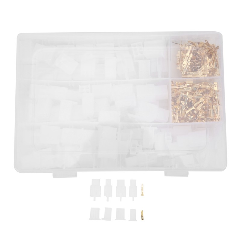 380Pcs Wire Connector Terminal with Fixed Set Industrial Supplies 2.8mm