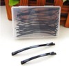 1 Box 15 Pieces 6.5 cm Black Metal Professional Hairdressing