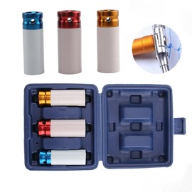 3Pcs Alloy Wheel Deep Impact Nut Socket Set 17mm 19mm 21mm 1/2"Drive Wheel Protector Impact Socket, Corrosion Resistant, Color-Coded, Chrome Vanadium Steel