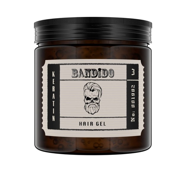 Bandido Hair Styling Gel | Hair Protection & Strong Hold | 03 Keratin Hair Gel 500 ml