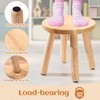 Wenqik 1 Pc Wooden Step Stools 10 Inch Stool Matched