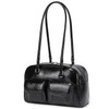 Shoulder Bag for Women Retro Purses PU Leather Handbag Multi