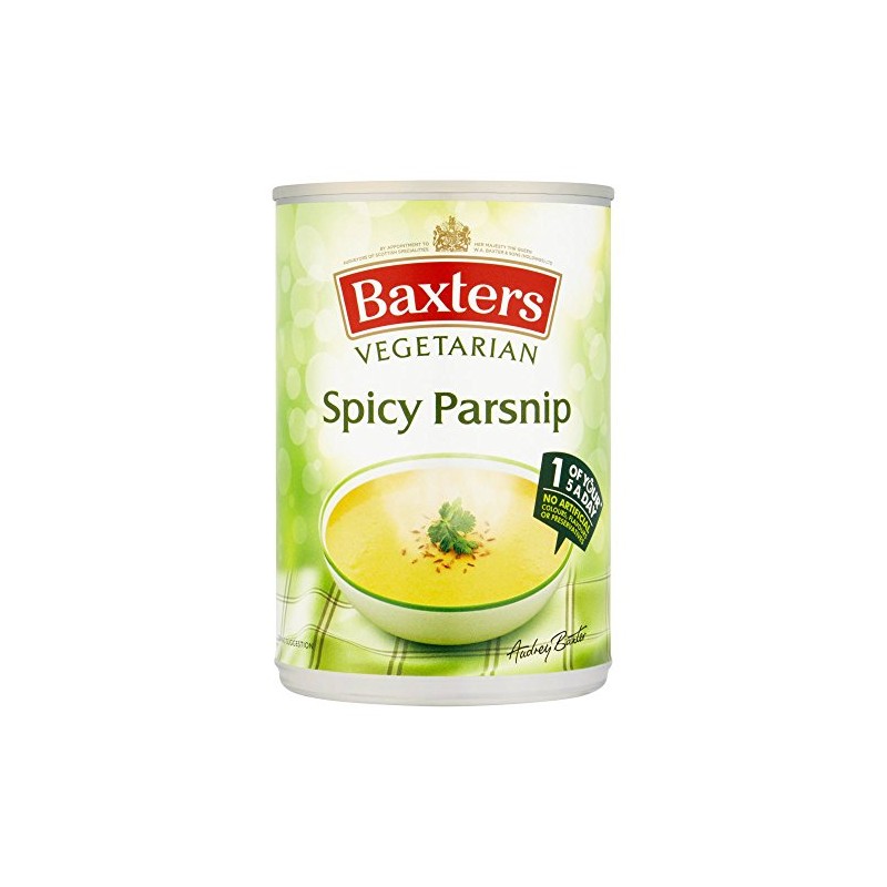 Baxters Vegetarian Spicy Parsnip Soup (400g) - Pack of 6