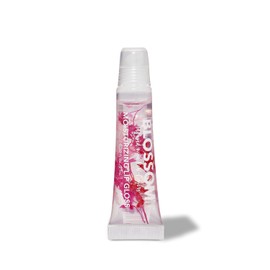 Blossom Lip Gloss Tubes, Cherry Scented Thick Clear High Shine Moisturizing Flower Lip Gel with Nourishing Jojoba Seed Oil, Infused with Real Flowers, 0.3oz, Cherry