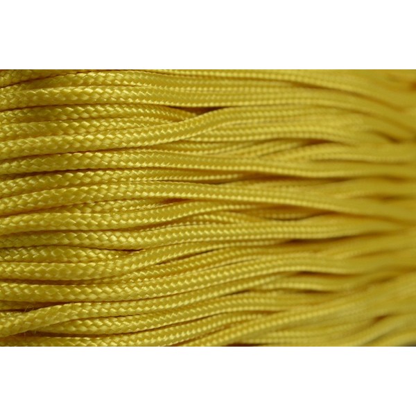 95 Cord - Mustard Yellow - Type 1 Cord - 100 Feet on Plastic Winder - Bored Paracord Brand