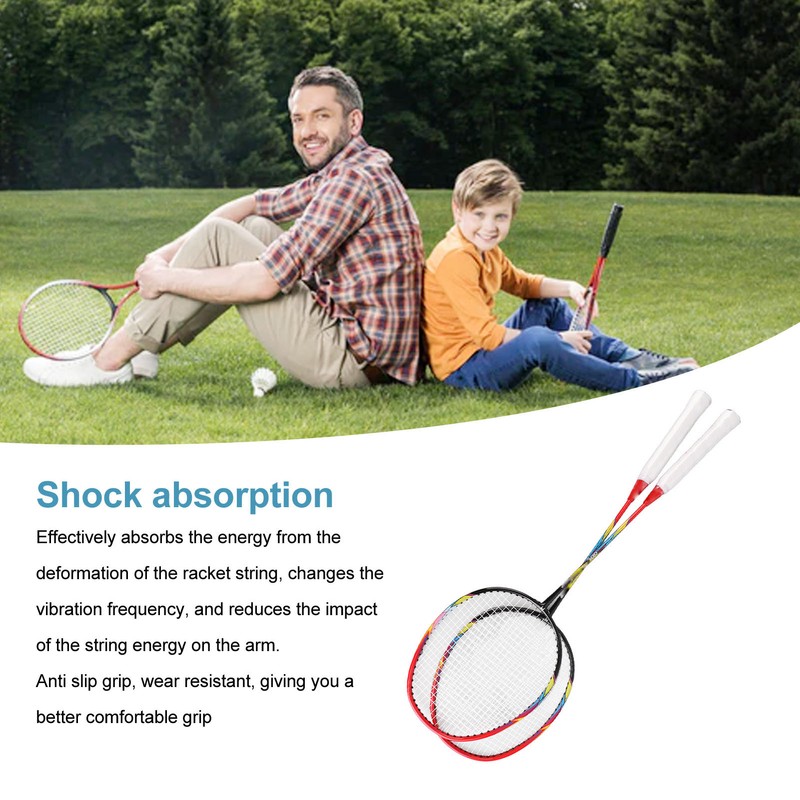 2 Player Badminton Racquet High Stability Lightweight Portable Sports Badminton