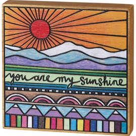 Primitives by Kathy Home Décor Sign, One Size, Brown, Wood