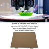 Spring Steel Sheet Double Sided PEI Gold Powder Flexible Build