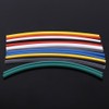 70pcs 2:1 Heat Shrink Tubing Polyolefin 7 Colors Halogen-Free Shrinkable