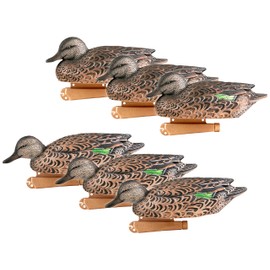 Greenhead Gear Pro-Grade Duck Decoy,Green-Winged Teal/Early Season Hen Pack,1/2 Dozen