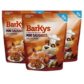 BARKYS Mini SalchichitasMini Sausages, 3 Pack de 100g                                                                                                 