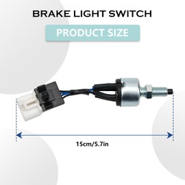Brake Light Switch 84340-34010 Fit for Sequoia 2001-2007 Tundra 2003-2006 Stop Light Switch Sensor Assy Replace 8434034010